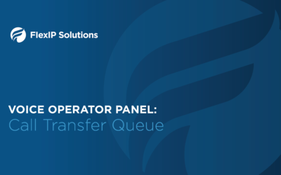 Voice Operator Panel: Call Transfer Queue